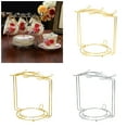 thumbnail image 2 of SDFGTstore Iron Mug Draining Stand for Kitchen Counter Vertical Coffee Cup and Plate Organizer Saucers Holder for Small Space, 2 of 11