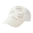 thumbnail image 6 of TEDOYE Kids Baseball Cap Dinosaur Print Adjustable Sun Hat For Boys Girls Toddler Breathable Mesh Casual Outdoor Versatile Wear, 2-4 Years, 6 of 7