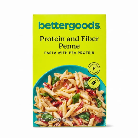 bettergoods Protein and Fiber Penne Pasta, 14.5 oz