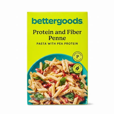 bettergoods Protein and Fiber Penne Pasta, 14.5 oz