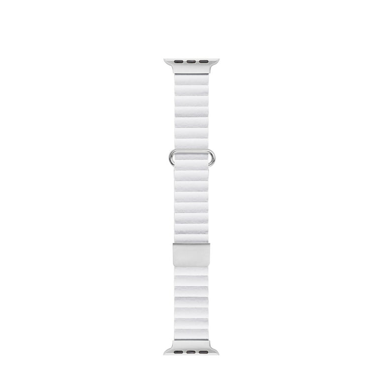 Posh Tech★ホワイトレザーxスタッズが上品なAPPLE WATCHバンド Posh Tech Women's Dakota Leather Band for Apple Watch Series