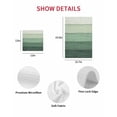 thumbnail image 7 of Turquoise Ombre Kitchen Dish Towels for Drying Dishes Set of 4, Farmhouse Vintage Wooden Striped Waffle Weave Microfiber Hand Tea Bathroom Towels Quick Dry & Absorbent Towel 12x12, 7 of 7