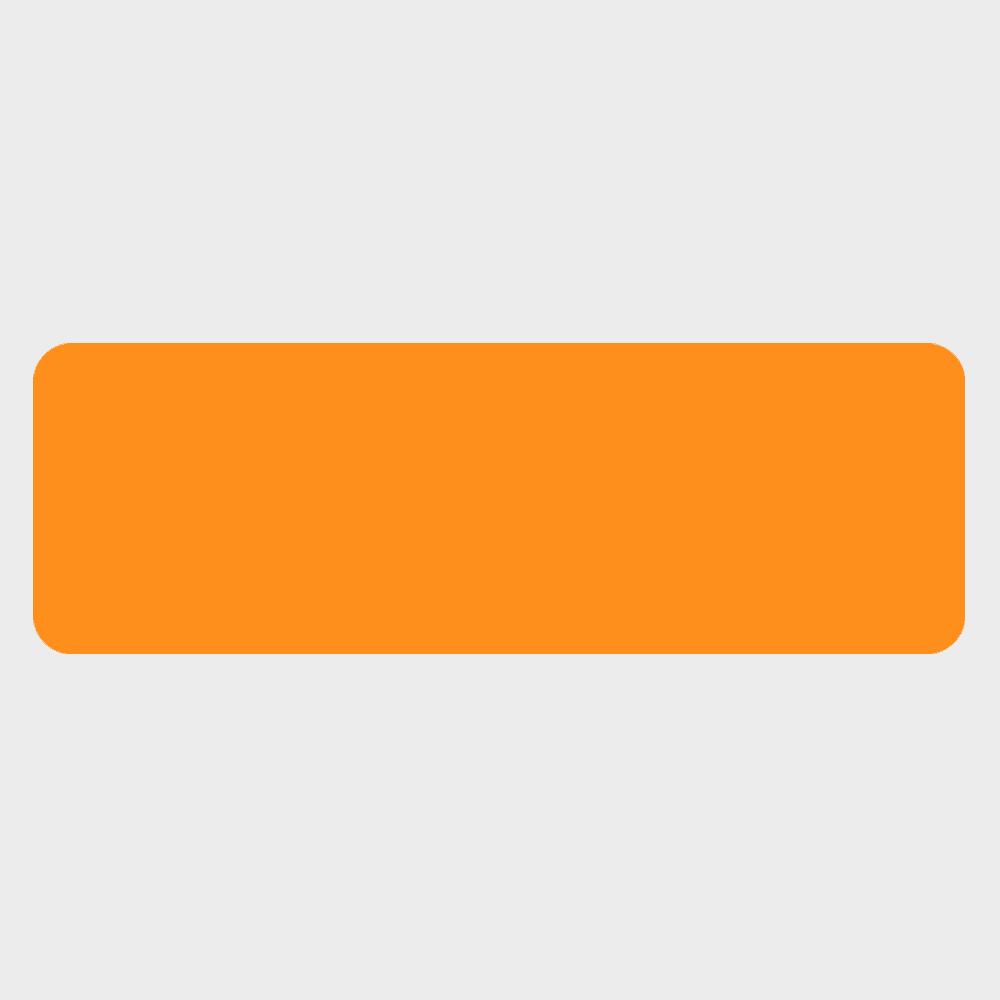 JAM Paper Standard Label Rolls, Rectangle, 1 x 3, Neon Orange, 125 Labels/Roll