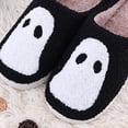 thumbnail image 3 of Casa Esponjosas Halloween Fantasma Felpa Cómodas para Hombres Y Mujeres, 3 of 9