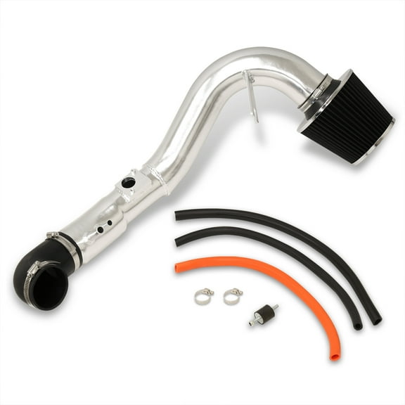 AJP Distributors JDM Cold Air Intake CAI Induction System Kit Polish Aluminum Piping Pipe   Filter Compatible/Replacement For Honda Civic Si K20Z3 2.0L 2006 2007 2008 2009 2010 2011 06 07 08 09 10 11