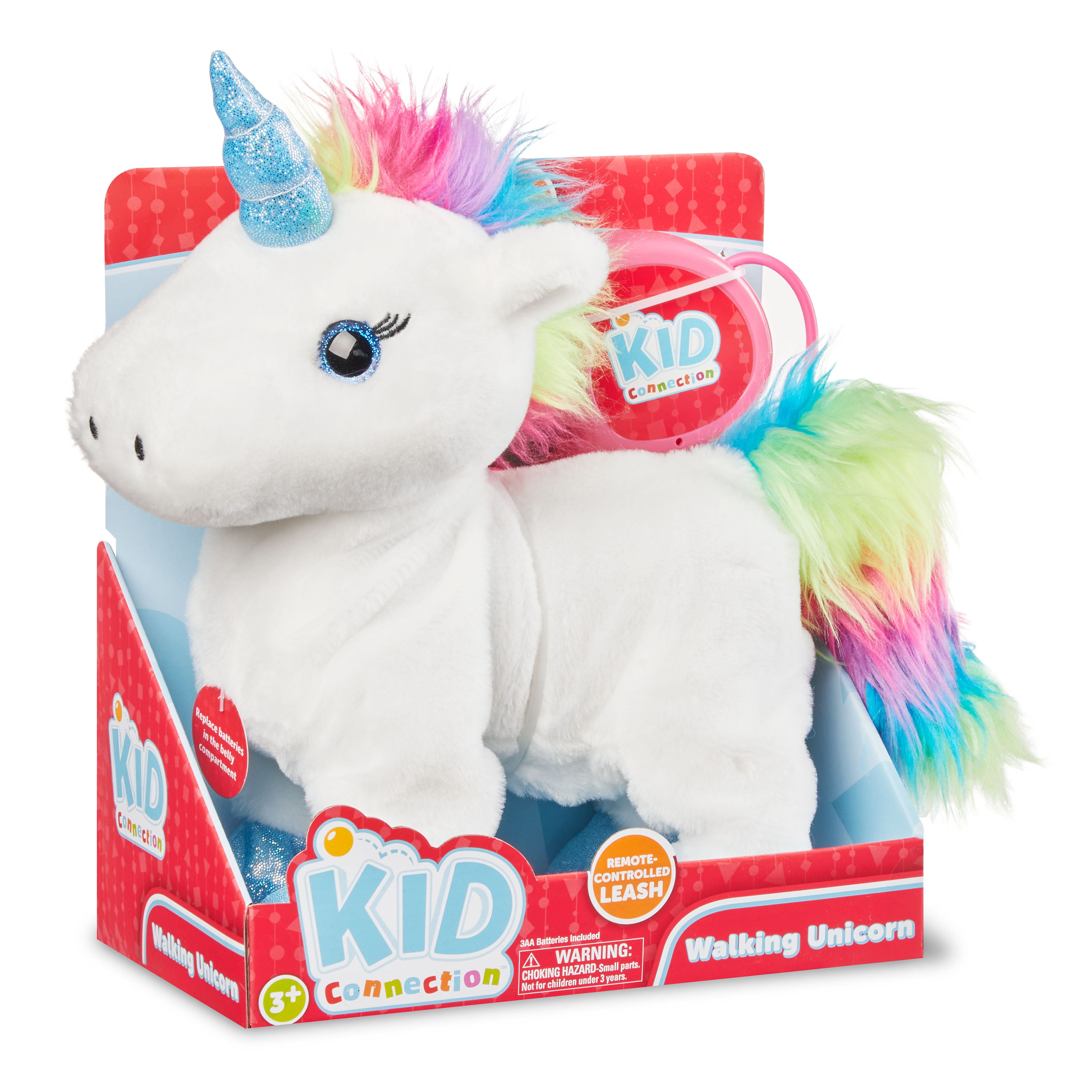 walking unicorn toy kid connection