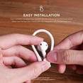 thumbnail image 4 of 2 Paires de Crochets d'Oreille Conçus pour Apple AirPods 1, 2, 3 et Pro, Crochets d'Oreille pour Course, Jogging, Cyclisme, Gym, 4 of 5