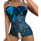 thumbnail image 4 of Pijama De Encaje De Una Pieza De Lencería De Mujer, 4 of 8