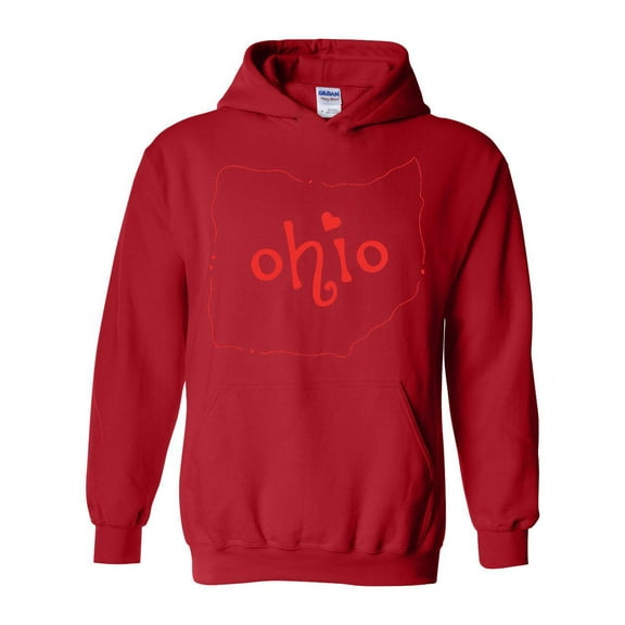 IWPF - Women Sweatshirts and Hoodies - Ohio Map