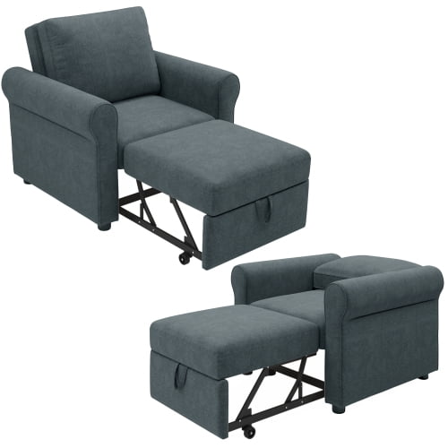 Buy 3in1 Sofa Bed Chair, Convertible Sleeper Chair Bed,Adjust