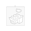 Genuine OE Audi Cup Holder - 8R0-862-534-A-6PS