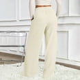thumbnail image 2 of Simua Pantalon de Survêtement Femme Décontracté Couleur Unie Jambe Grand, 2 of 4