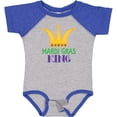 thumbnail image 3 of Inktastic Mardi Gras King Celebration Party Boys Baby Bodysuit, 3 of 5