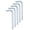 Blue White, variant on 5pcs Hex Key Wrench 3mm L-Shape Hexagon Metric Wrenches Chrome Vanadium Steel Repairing Tool for Home Repair, Black
