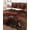 Brown, variant on Black Marble Queen Size Down Alternative Comforter, Lightweight Comforter Quilt Bedding Set with Pillow Shams Retro Chic Abstract Mottled Texture Art All Seasons Bed Comforter Duvet Insert 90"x96"