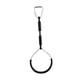 thumbnail image 3 of Anillos de entrenamiento de fuerza Anillo de gimnasia para niños Accesorios deportivos versátiles Negro, 3 of 9