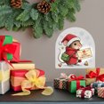 thumbnail image 5 of Cififendec Christmas 2D Mouse No Glue Wall Stickers, 5.91", Arch Shaped Cute Holiday Mouse Decal for Xmas Fireplace Surround Applying, 5 of 6