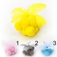 thumbnail image 3 of Cat Plush Ball Interactive Faux Feather Cat Play Ball Kitten Ball Toy with Bell, 3 of 10