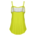 thumbnail image 6 of Yigetop Tank Tops Women, Summer Tank Tops for Women 2025 Loose Fit Pleated Square Neck Sleeveless Shirt Curved Flowy Vest Basic Cotton Tee Loose Fitting Tank Tops for Women Yellow M, 6 of 8