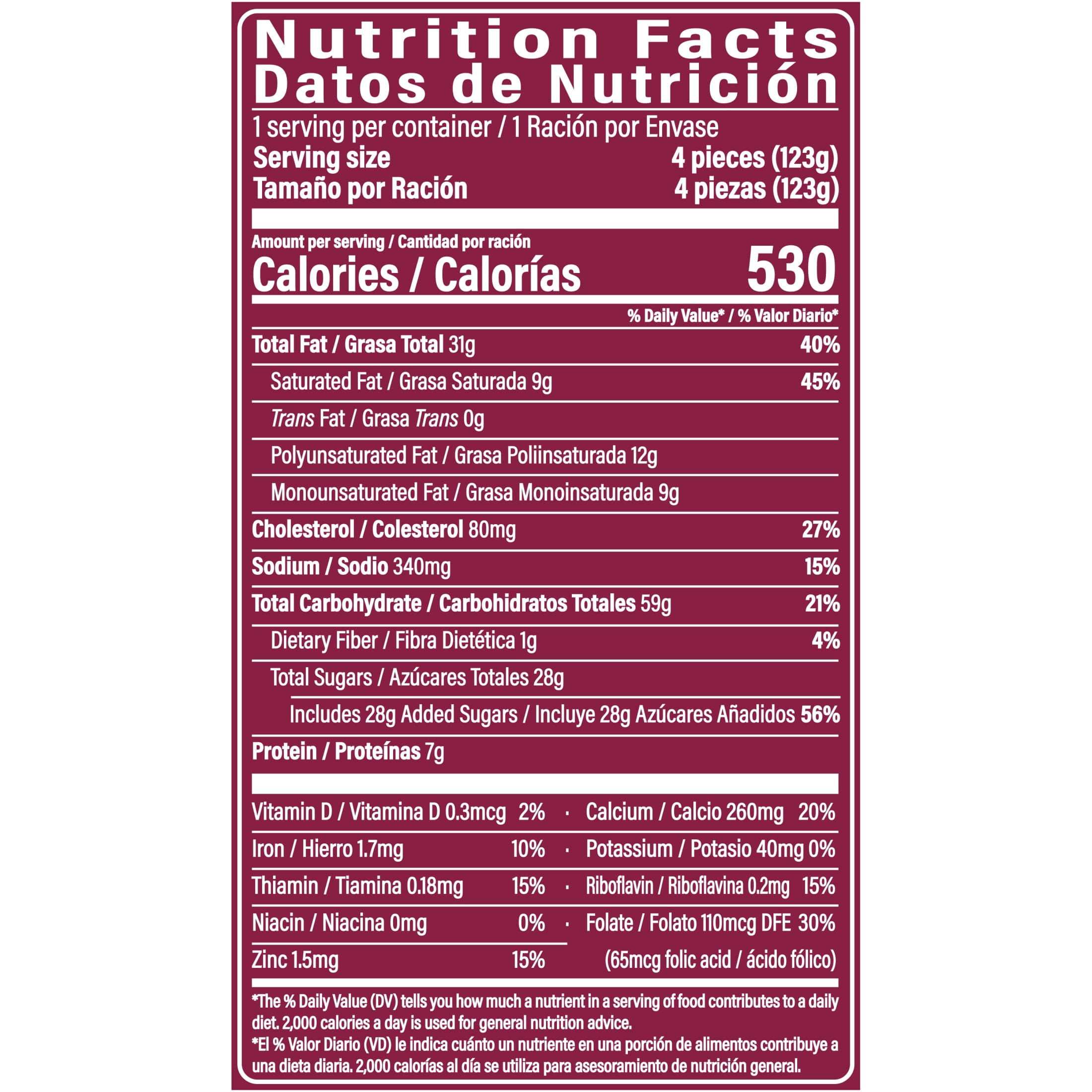 Bimbo Mini Mantecadas con Nuez Muffins, 4 Count, Pecan Mini Muffins, 4.34 oz Bag