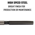thumbnail image 2 of Hand Reamer Drill America DWR Series 1.5" HSS Straight, 2 of 5
