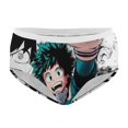 thumbnail image 4 of My Hero Academia Womens Underwear Soft Breathable Brief Lace Panty Stretch Hipster Underpants Ladies Panties 3XL, 4 of 7