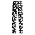 thumbnail image 6 of OIOLOYJM Halloween Womens Pajama Pants Ghost Print Wide Leg Cute Sleep Comfy Pajama Bottoms Holiday Stretchy Lounge Elastic Waist Sweatpants Black L, 6 of 7