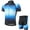 Black, variant on Jersey Lixada Men Cycle Jersey Breathable Short Sleeve Bike Shirt And Padded Shorts Clothing Suit