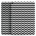 thumbnail image 2 of DesignSkinz Black & White Chevron Pattern V2 Full-Body Skin Decal Wrap Cover for iPad Air 4/5 (A2316/A2324/A2588/A2589), 2 of 4