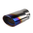 thumbnail image 1 of Exhaust Tailpipe Tip Stainless Steel Tail Throat Tail Pipe Car Modification Replacement, 1 of 5