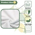 thumbnail image 5 of 12Pcs Kitchen Towels Lemon Home Collection Printed Summer Spring Absorbent Tropical Bar Dish Hand Decoration Bathroom Towel 15x25in Drying Soft Feel 100% Polyester Cooking Baking Gifts Set, 5 of 8