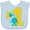 AE-Light Blue, variant on Inktastic First Birthday Monster Boys or Girls Baby Bib