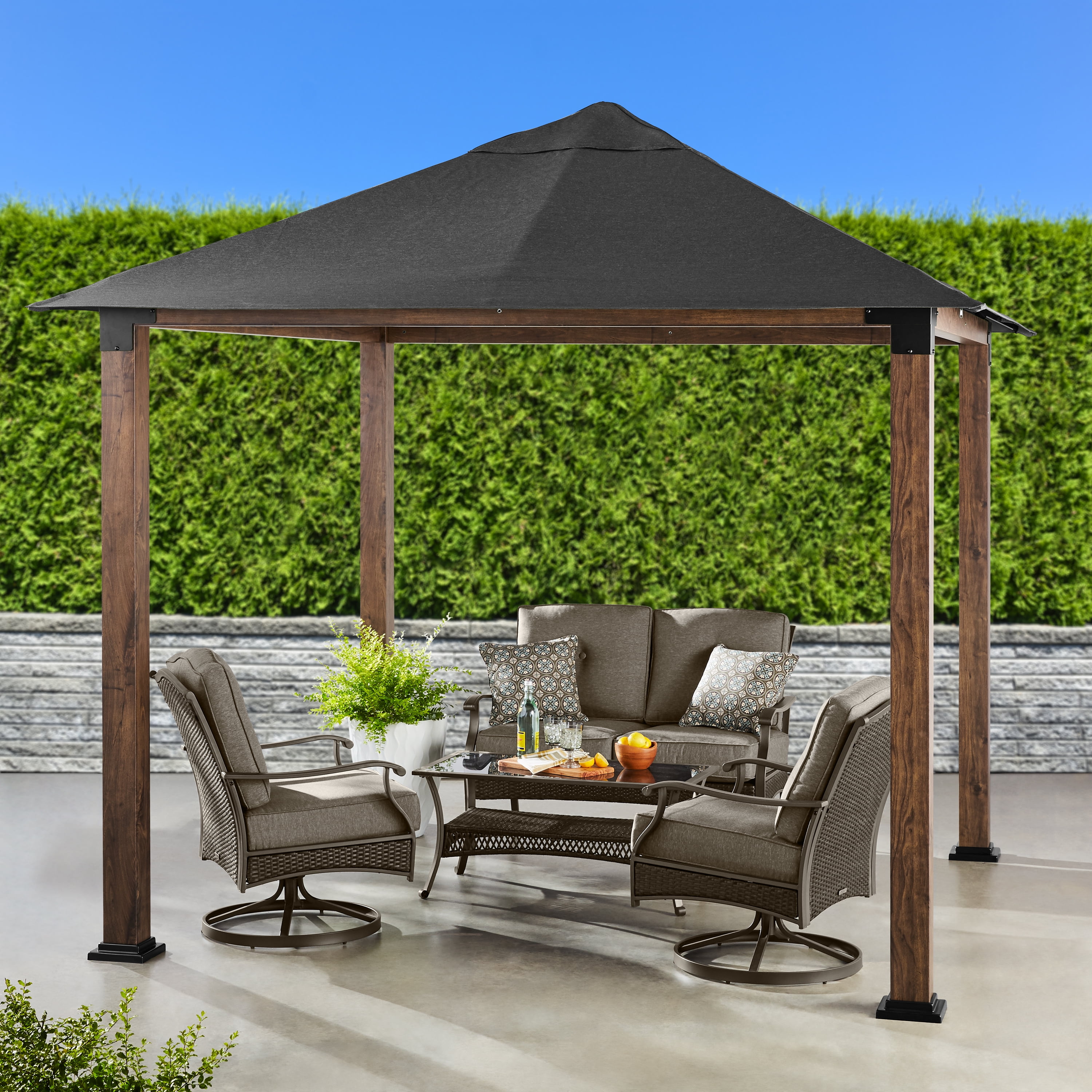 Better Homes & Gardens 10' x 10' Umbrella Top Gazebo