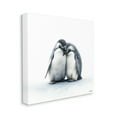 thumbnail image 4 of Stupell Industries Minimal Penguins Cuddling Animals & Insects Painting Gallery Wrapped Canvas Art Print Wall Art, 17 x 17, 4 of 8