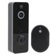 thumbnail image 5 of Timbre de video inteligente ANGGREK HD Wifi negro con visión nocturna infrarroja, 5 of 8