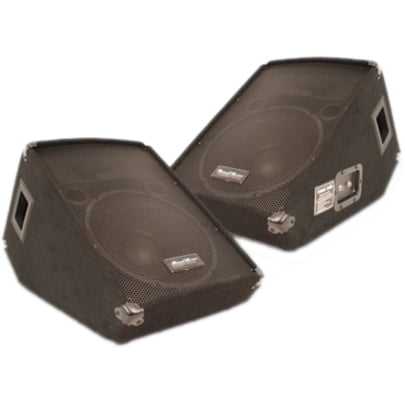 Seismic Audio SA-12M 2-way Indoor Floor Standing Speaker, 150 W RMS, Black