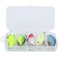 thumbnail image 2 of Juego de señuelos de pesca 6 cm de largo 5 piezas de señuelos de pesca para hombres pescadores ANGGREK Otros, 2 of 8