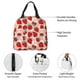 thumbnail image 4 of Easygdp Red Strawberry Bolsa Térmica Premium - Tela Oxford Impermeable, Gran Capacidad, Bolsillo Frontal, Unisex para Trabajo, Escuela, Actividades al Aire Libre y Picnics, 4 of 8