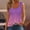 Pink, variant on YHAJDS Womens Summer Tank Tops Floral Print Round Neck Sleeveless Camisole Lightweight Top For Spring Outfits