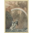 thumbnail image 3 of Arthur Rackham 14x18 Black Modern Framed Museum Art Print Titled - ‘The Rhine's Fair Children, Bewailing Their Lost Gold, Weep’ (1910), 3 of 5
