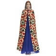 thumbnail image 2 of Kdxio Poker Chips Print Hooded Cloak Unisex Cloak with Hood Halloween Christmas Cape Cosplay Costume, 2 of 6