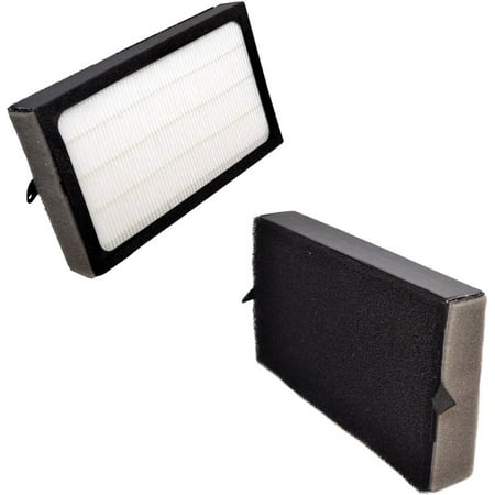 

HQRP 2-pack Filter E for GermGuardian FLT4100 fits AC4100 Series 3-in-1 Table-Top Air Purifiers AC4150PCA AC4150BCA