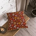 thumbnail image 5 of KLL Autumn Forest3 Decorative Throw Pillow Covers Velvet Soft for Couch Sofa Bedroom Living Room Outdoor (No pillow core)- 18"x18", 5 of 5