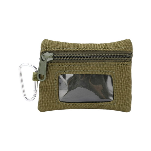 Cartera de bolsillo, monedero pequeño para hombre, cartera pequeña