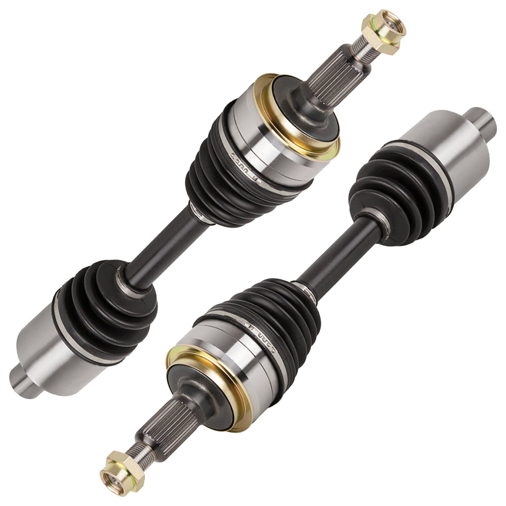 BuyAutoParts 90-902542D NEW For Chevrolet Astro & GMC Safari 1997-2002 Pair Front CV Axle Shaft