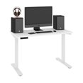 thumbnail image 4 of Bureau assis-debout 48L Universel de Bestar, blanc, 4 of 6