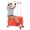 Red, variant on Kids Ride on Suitcase 20 Inch, Childrens Travel Carrier Cabin Case with Foot Pedal Spinner Wheels and Safe Harness Stroller for Boy Girl Travel(Red)