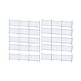 thumbnail image 2 of 10 Pieces Model Building Railing Mini Fence Model Train Railroad Fence Set White ABS Material for DIY Craft Hobbyists, 2 of 9