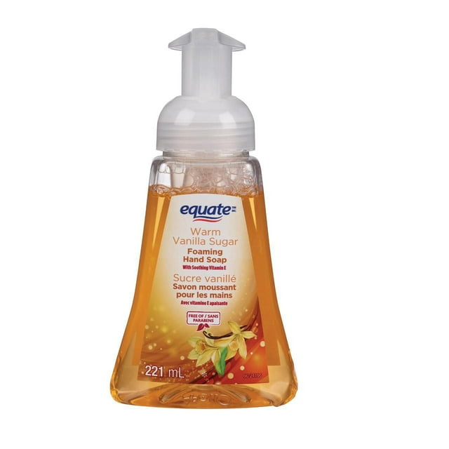 Equate Vanilla Foaming Hand Soap with Soothing Vitamin E, 221 ml