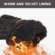 thumbnail image 5 of Guantes de ciclismo de invierno | Guantes térmicos para hombre y mujer | Guantes deportivos acolchados y resistentes al viento para actividades al aire libre, 5 of 7